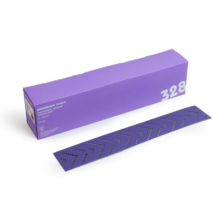 Шлиф полоска 70мм х 420мм zircon 328 Purple film line