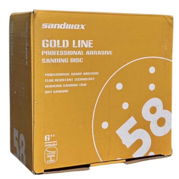 Шлиф-диск D150 aluminum oxide 58 Gold line