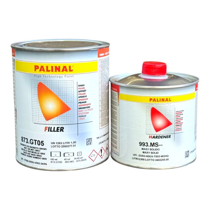 Грунт 873.GT FILLER water/solvent м+м (1л) + отв. 993MS (0.5л)