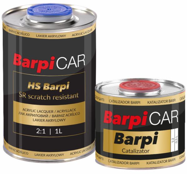 Лак акриловий SR VHS BARPI (комплект 1,5 л)