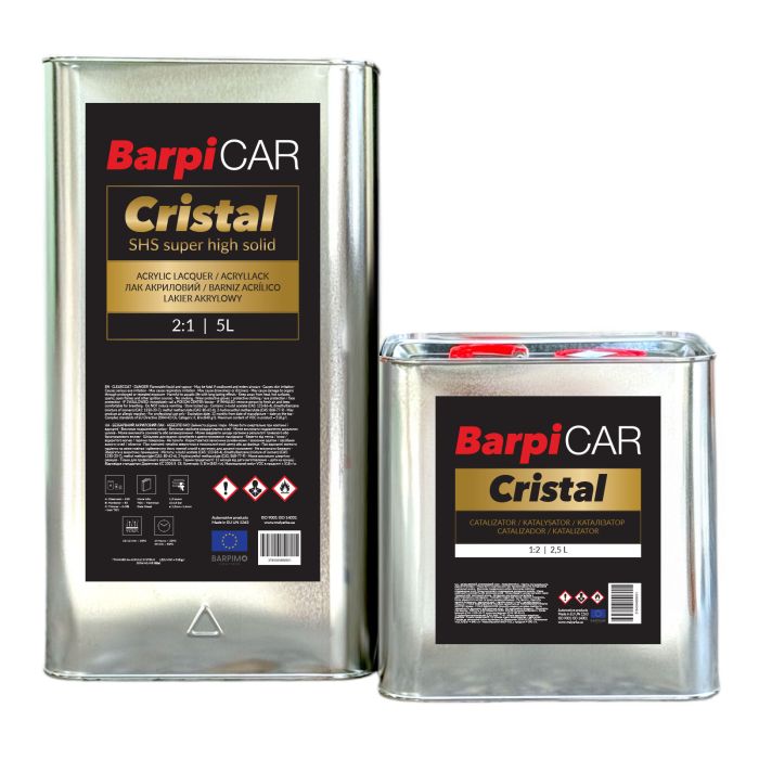 Лак акриловий SHS CRISTAL (комплект 7,5 л)