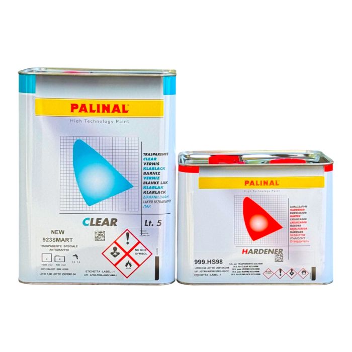 Лак 923.SMART CLEAR 2K ANTI SCRATCH (5л) + затв. 999HS98 (2,5л)