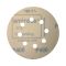Диск WHITE 510 VELCRO D125 8 отв. P400