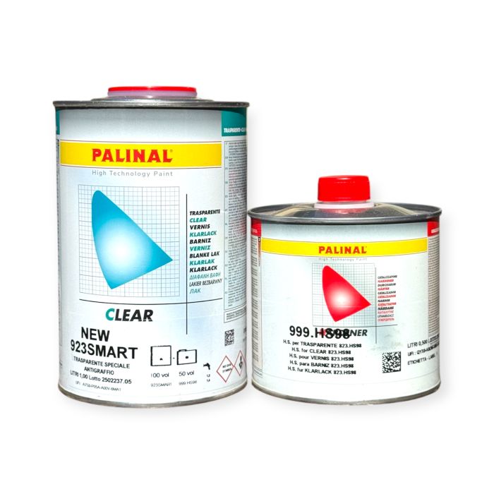 Лак 923.SMART CLEAR 2K ANTI SCRATCH (1л) + затв. 999HS98 (0,5л)